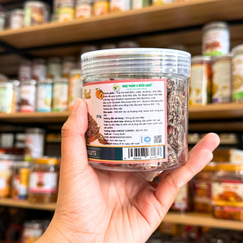 Ô Mai Mơ (Xí Muội Voi) Mini Hộp Pet 250g