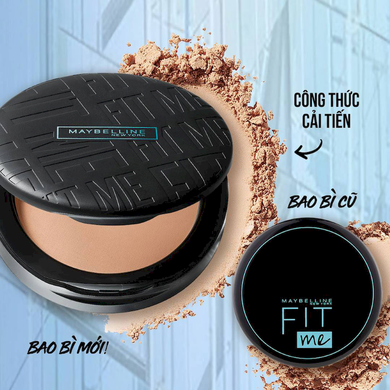 Thiết kế bao bì Fit Me với phiên bản mới của sản phẩm