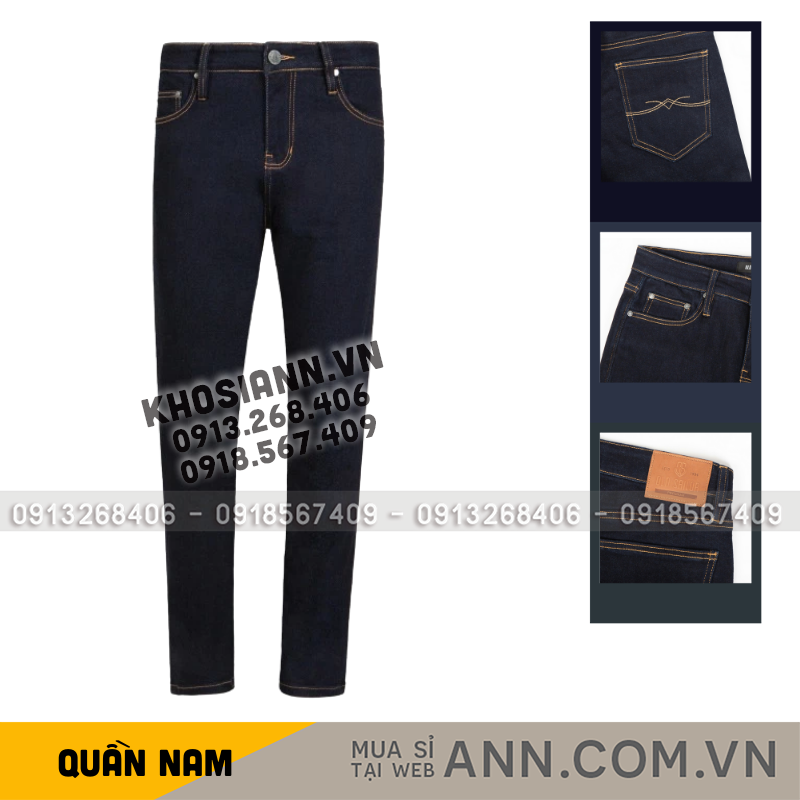 Quần Jean Dài Nam Form Slim-fit Old Sailor 7260