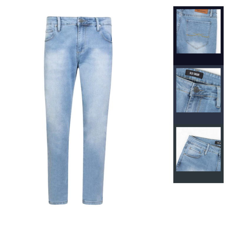 Quần Jean Dài Nam Form Slim-fit Old Sailor 7274