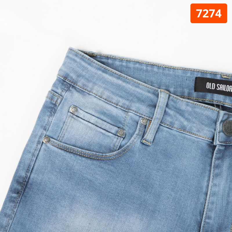 Quần Jean Dài Nam Form Slim-fit Old Sailor 7274