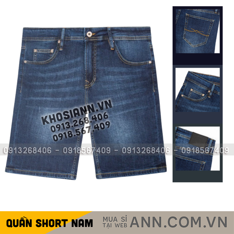Quần Jean Short Nam Slim-fit 7014