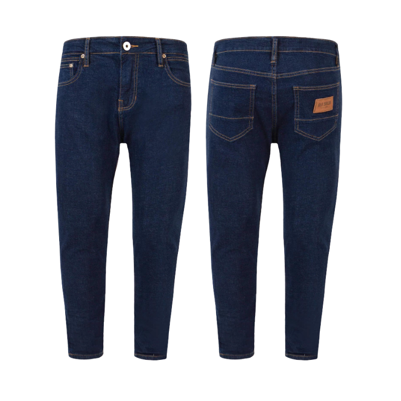 Quần Jeans Dài Nam Osl Aeroflex Deep-Black 95cm - 6564
