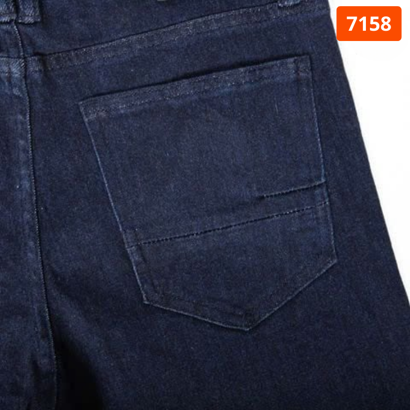 Quần Jeans Dài Nam Osl Aeroflex Deep-Black 95cm - 7158