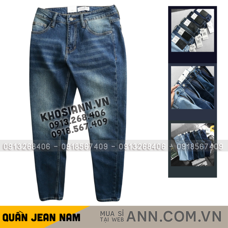 Quần Jeans Dài Nam Rurumen Big Size size 30-36