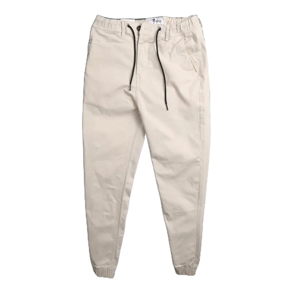 Quần Jogger Kaki Nam Co Giãn Màu Kem – một lựa chọn đáng tham khảo trong Áo thun nam có cổ, áo polo