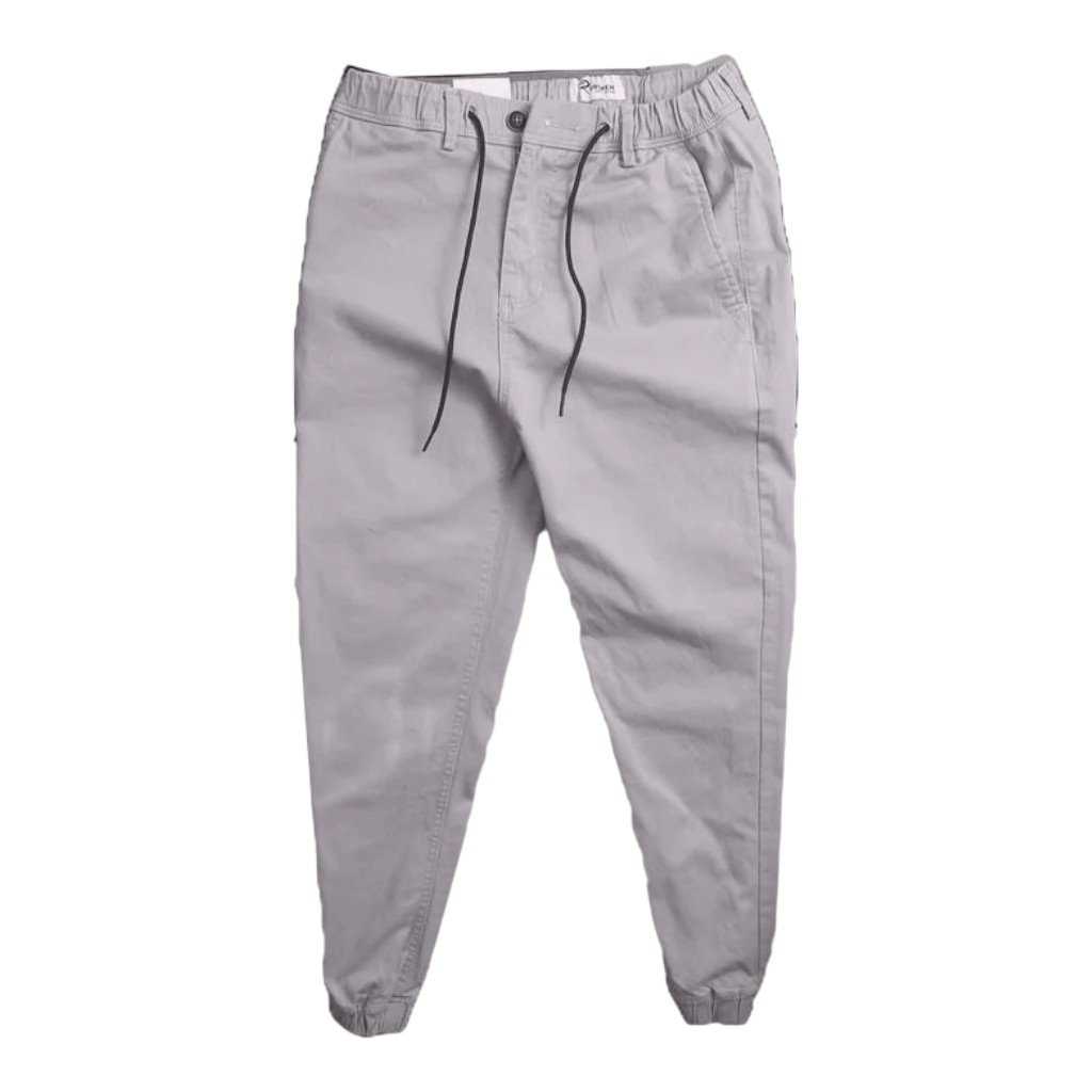 Hình ảnh Quần Jogger Nam Co Giãn Màu Xám trong bộ sưu tập Áo thun nam có cổ, áo polo