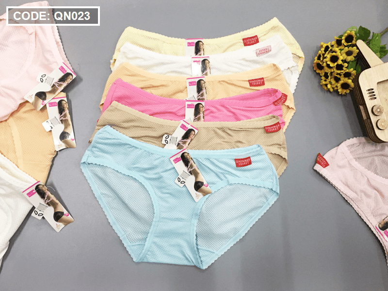 Combo 10 quần lót nữ thông hơi size lớn