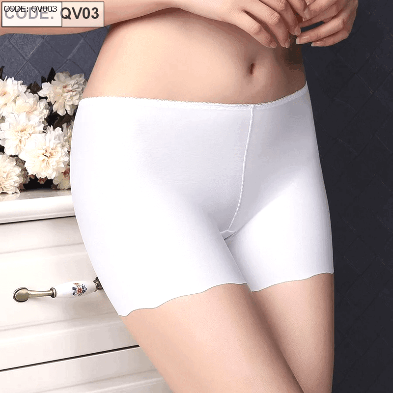 Quần mặc váy nữ vải su co giãn dáng đùi