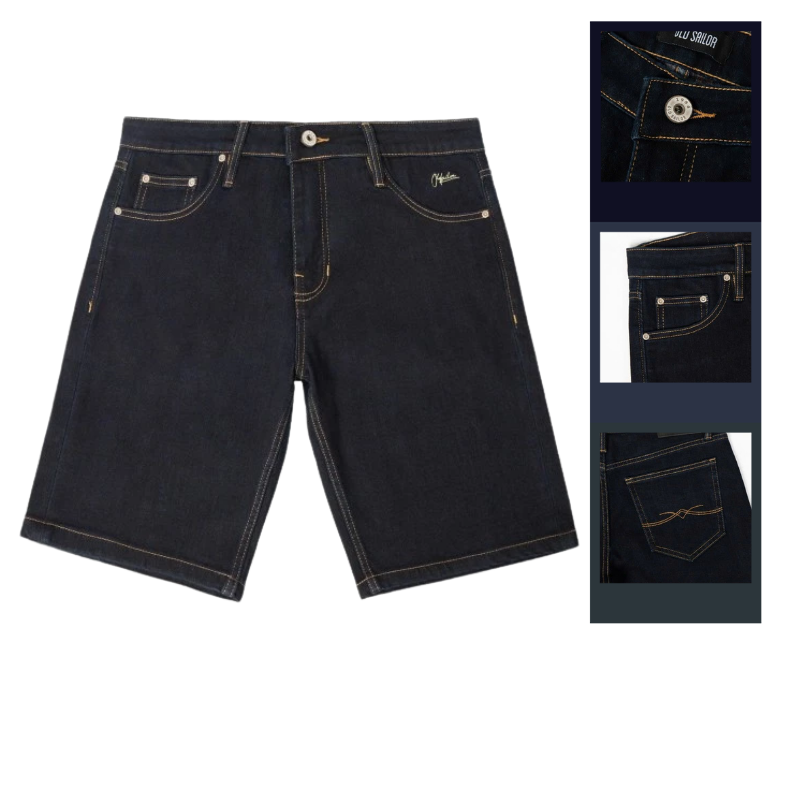 Khám phá Quần Short Denim Nam Signature Old Sailor - 7184 thuộc nhóm quần jean nam