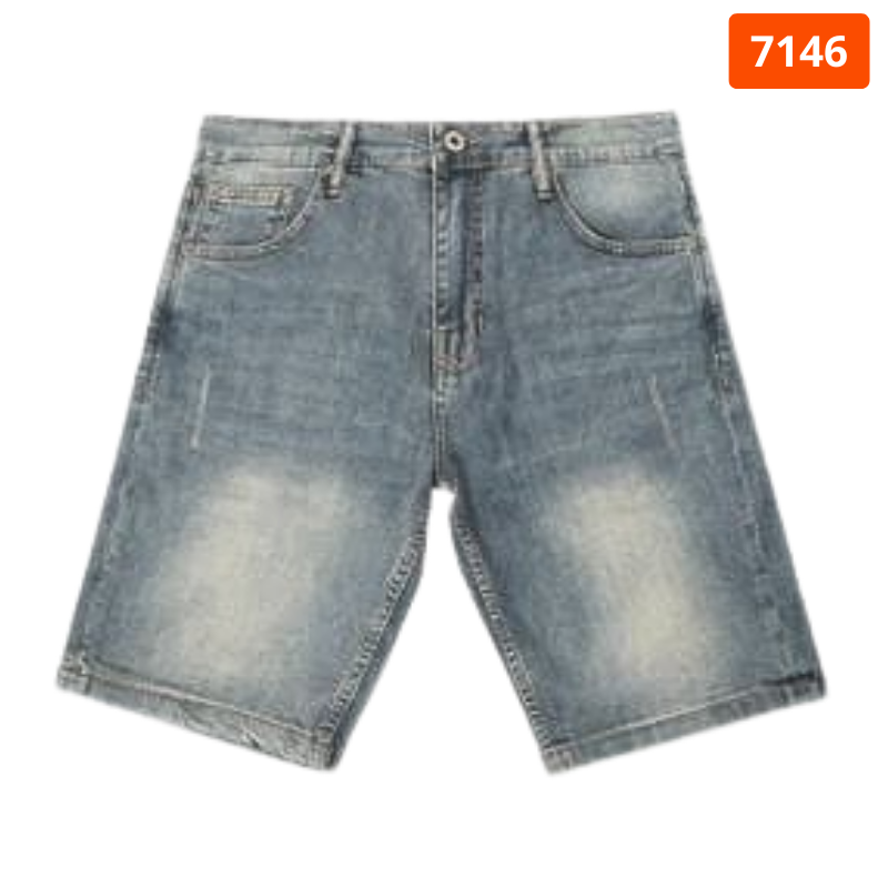 Quần Short Jeans Nam Denim Diagonal 7146