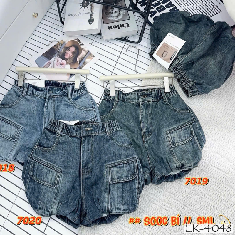Quần Short Jeans Nữ - Quần Jeans Ống Suông - Quần Bí Ngô - Váy Ngắn Nữ Dễ Thương Vải Đẹp Dày Mềm Không Co Giãn – một lựa chọn đáng tham khảo trong quần ống suông nữ