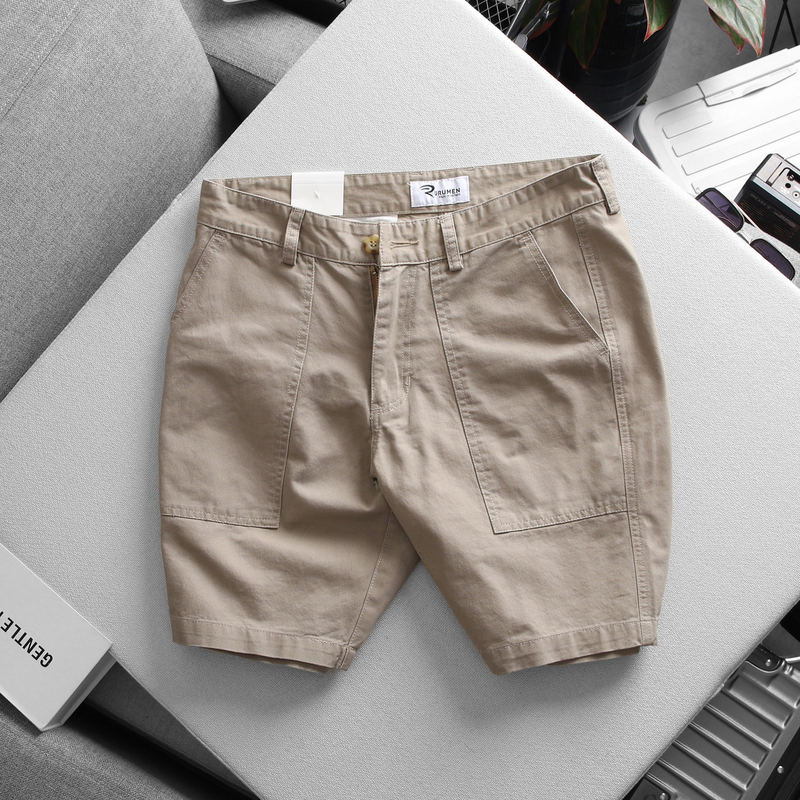 Quần Short Kaki Nam Túi Kiểu 5 Màu Size 29-34