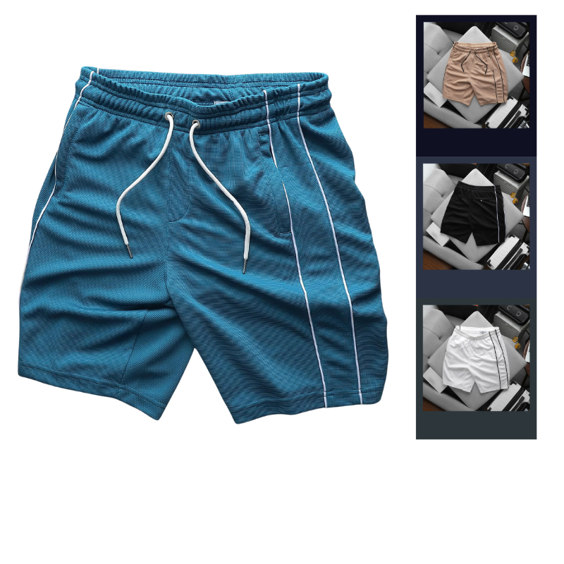 Quần Short Nam - Quần Đùi Nam Chất Liệu Vải Music Phối Sọc 2 Bên (Size Từ M - 2XL) phù hợp để tham khảo khi chọn quần đùi nam