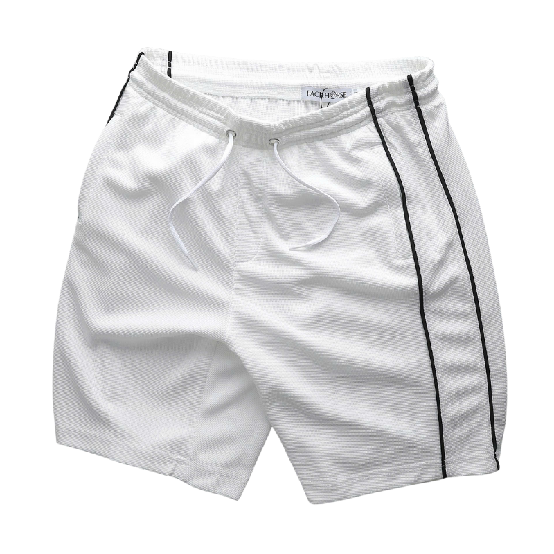 Quần short nam vải music phối sọc 2 bên size M-2XL