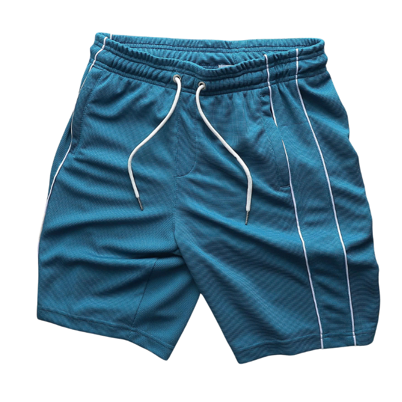Quần short nam vải music phối sọc 2 bên size M-2XL