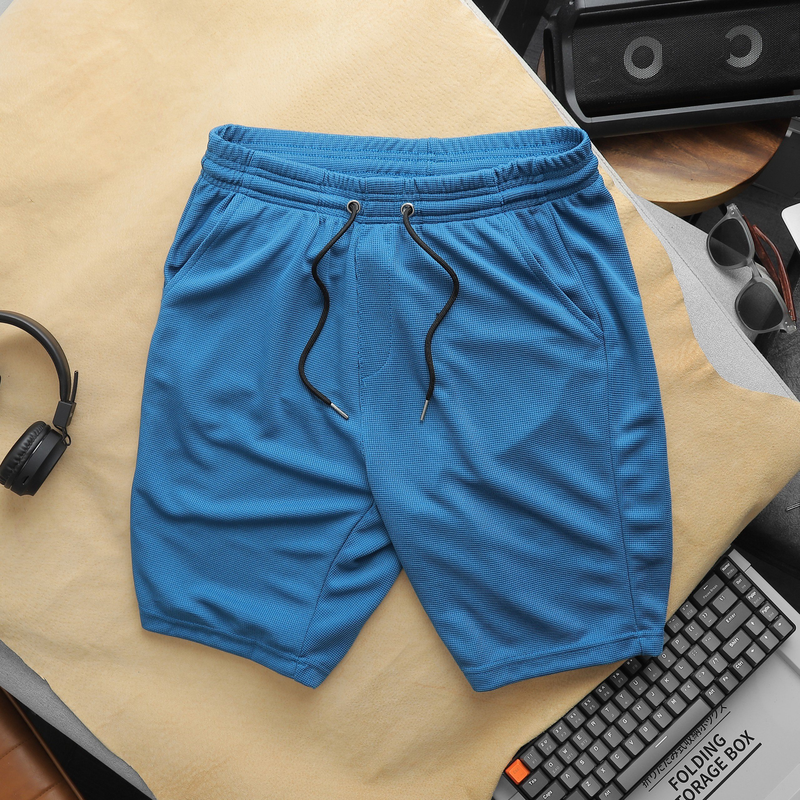 Quần Short Thể Thao Nam Trơn Chất Mussic Tổ Ong