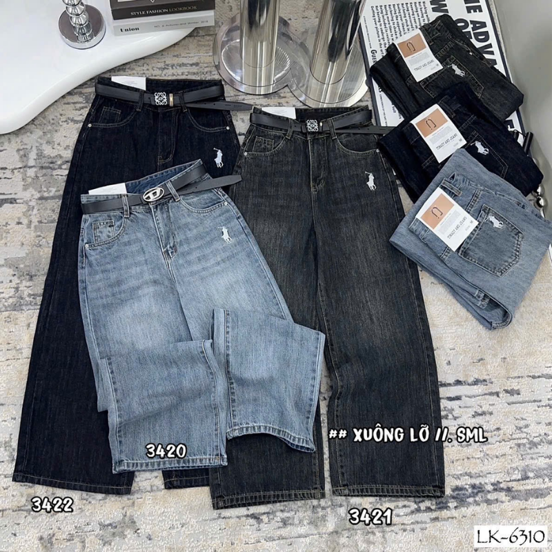 Quần Suông Nữ - Quần Jeans Suông Rách Nữ Chất Liệu Vải Dày Mềm Không Co Giãn - Nhiều Mẫu Đẹp – một lựa chọn đáng tham khảo trong quần dài nữ