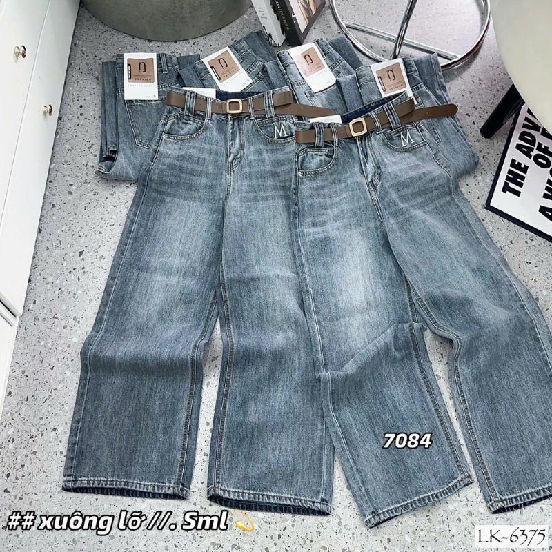 Tông wash xám xanh trung tính, hợp phong cách casual