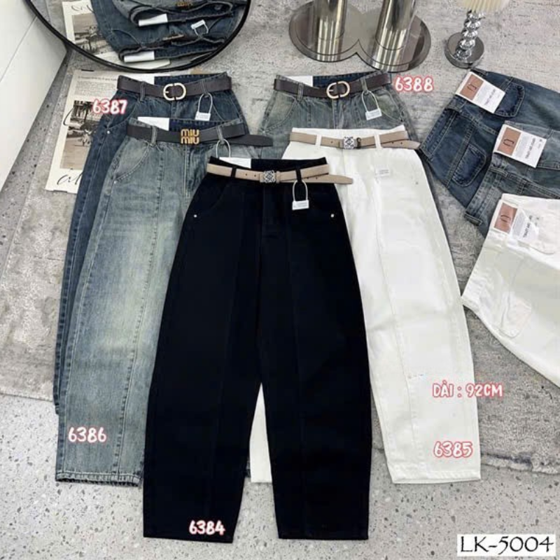 Khám phá Quần Thụng Nữ - Quần Jeans Thụng - Quần Thụng Kaki Nữ Rách Túi Chất Liệu Vải Dày Mềm Không Co Giãn thuộc nhóm quần dài nữ