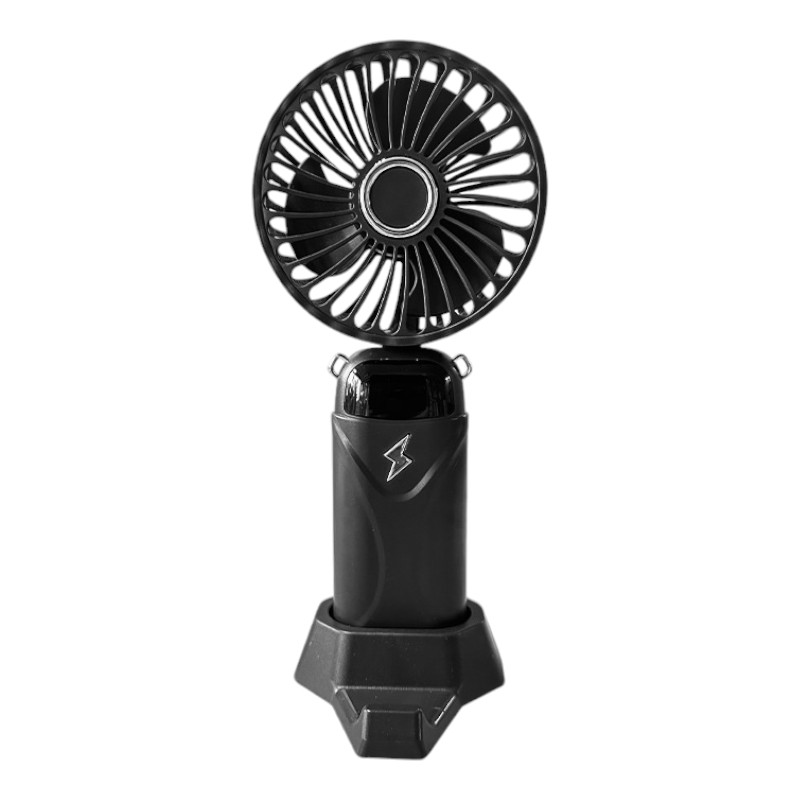 Kiểu dáng quạt cầm tay mini màu xanh đậm