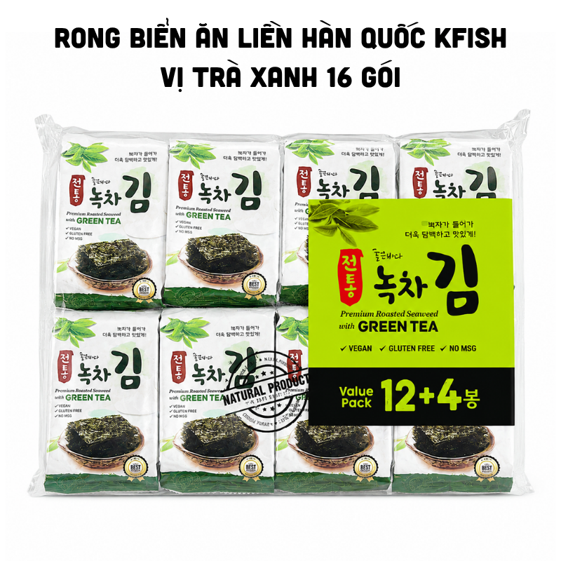 Mặt trước gói sản phẩm quy cách 16 gói