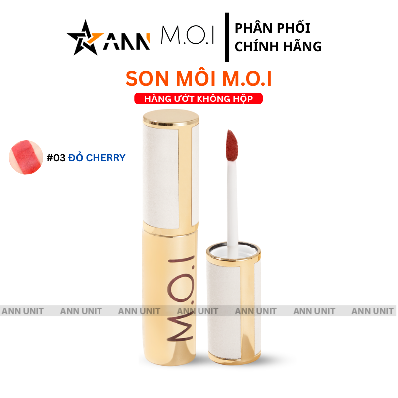 Son Môi Love M.O.I Màu Vàng 3 Màu - Hàng Ướt Không Hộp