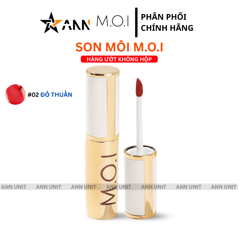 Son Môi Love M.O.I Màu Vàng 3 Màu - Hàng Ướt Không Hộp