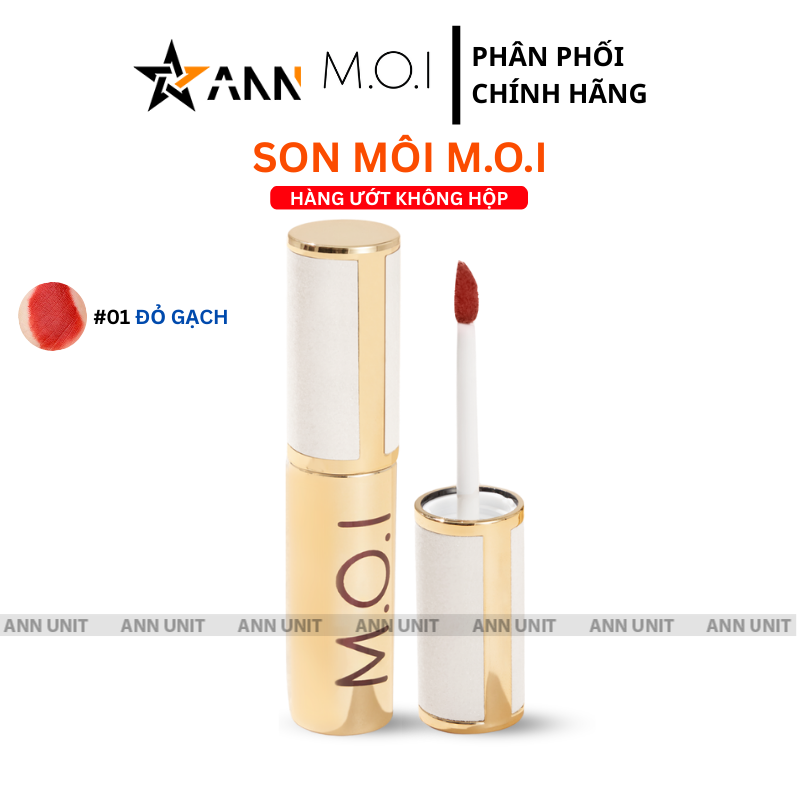 Son Môi Love M.O.I Màu Vàng 3 Màu - Hàng Ướt Không Hộp