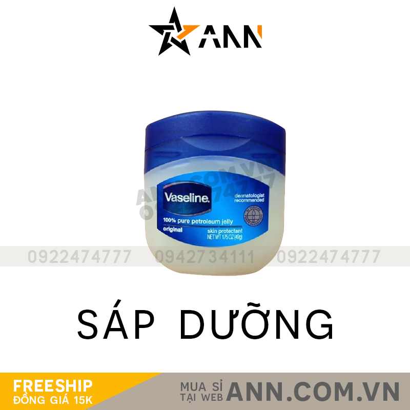 Thiết kế hũ sáp dưỡng Vaseline Original Healing Jelly