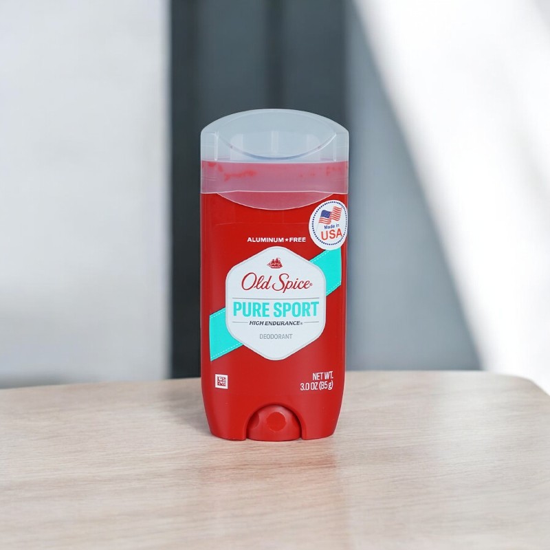 Sáp Khử Mùi Old Spice Pure Sport Màu Đỏ 85g