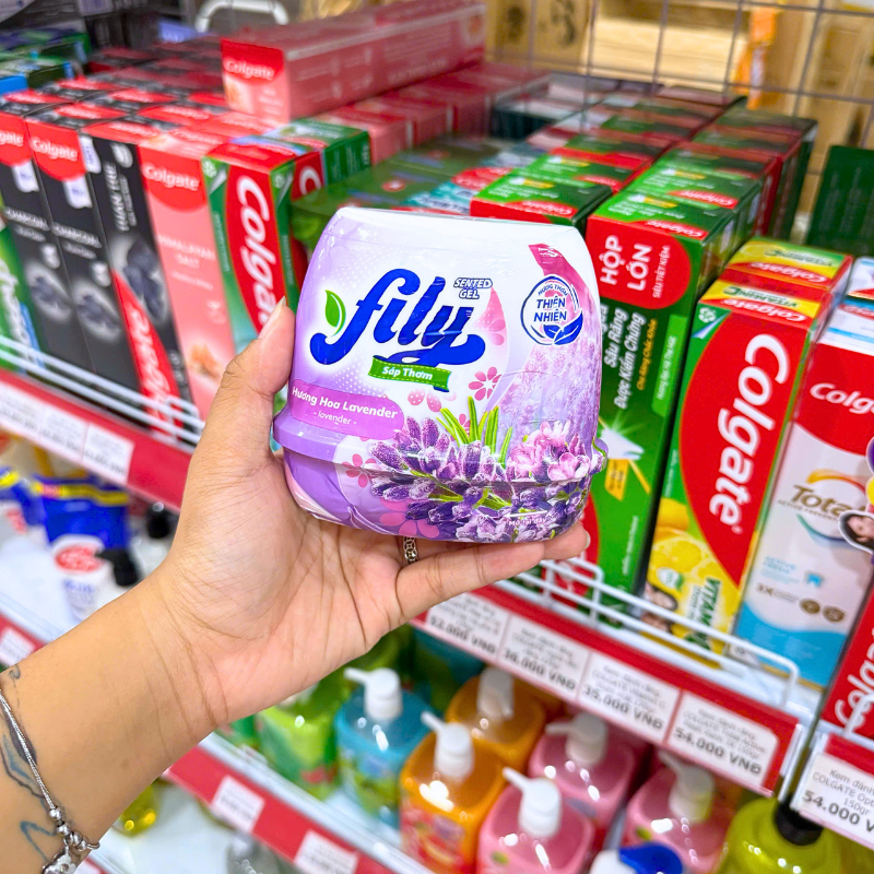 Sáp Thơm Phòng Fily Hương Hoa Lavender 180g