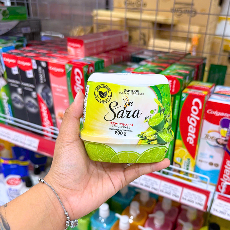 Hũ sáp thơm hương chanh sả dung lượng 200g