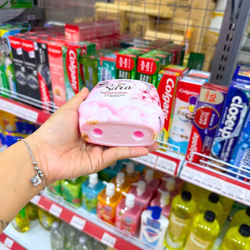 Sáp Thơm Phòng Sara Hương Hoa Anh Đào 200g