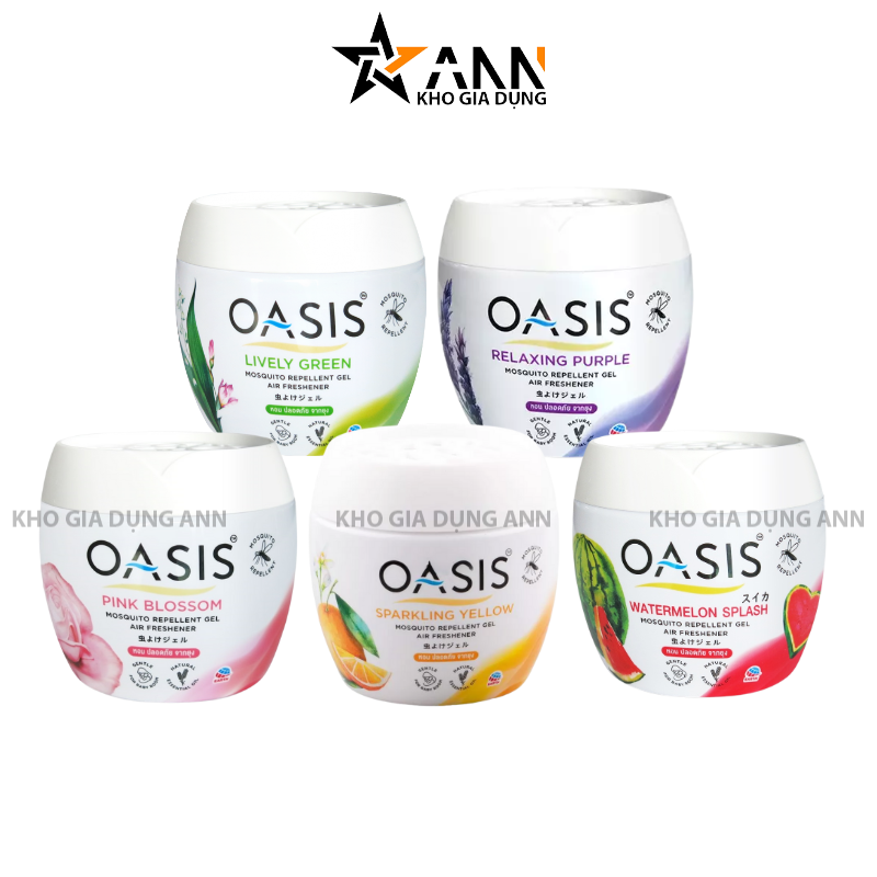 Bộ sản phẩm OASIS nhiều phiên bản mùi