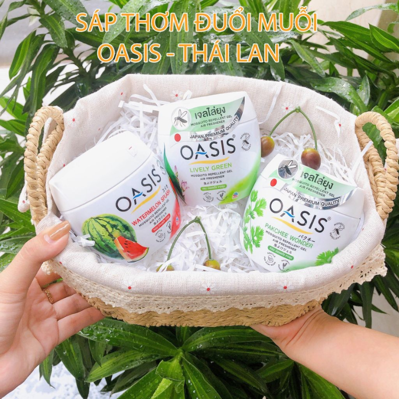 Ba hũ sáp với các phiên bản mùi khác nhau