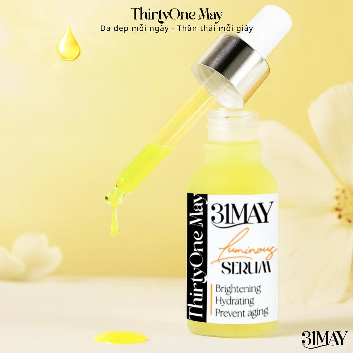 Serum Dưỡng Sáng Da Đều Màu 31May Luminous 15ml