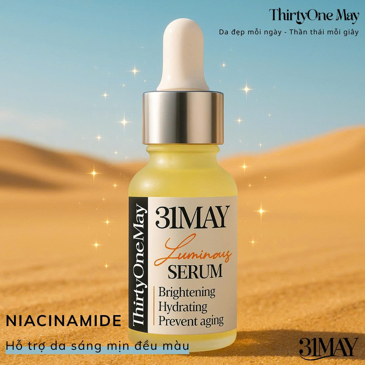 Serum Dưỡng Sáng Da Đều Màu 31May Luminous 15ml
