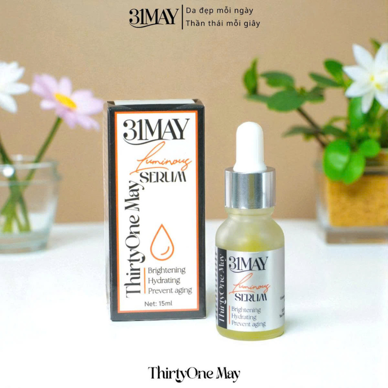 Serum Dưỡng Sáng Da Đều Màu 31May Luminous 15ml