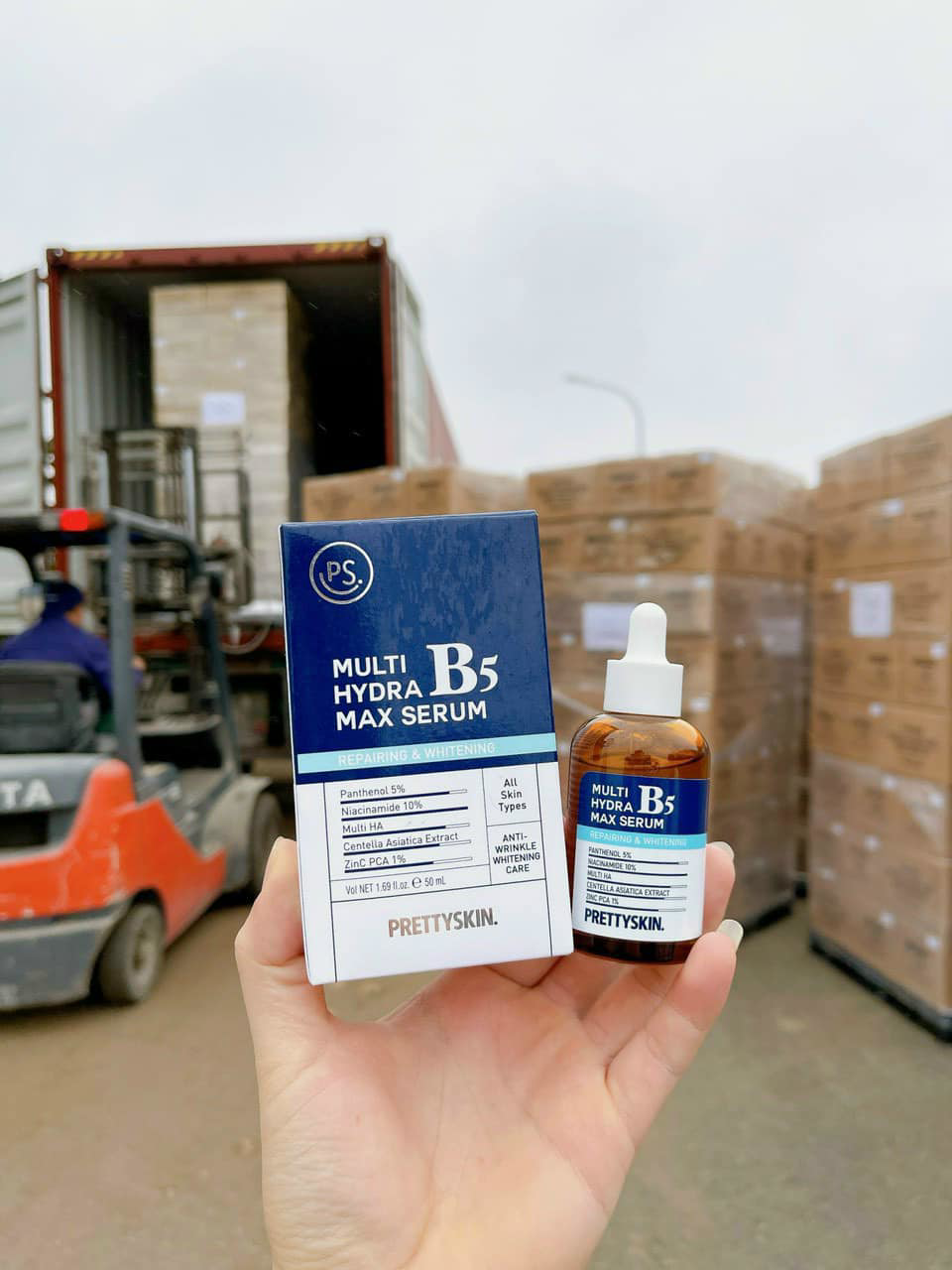 Serum B5 Pretty Skin Multi Hydra Max Serum Cho Da Dầu Mụn 50ml