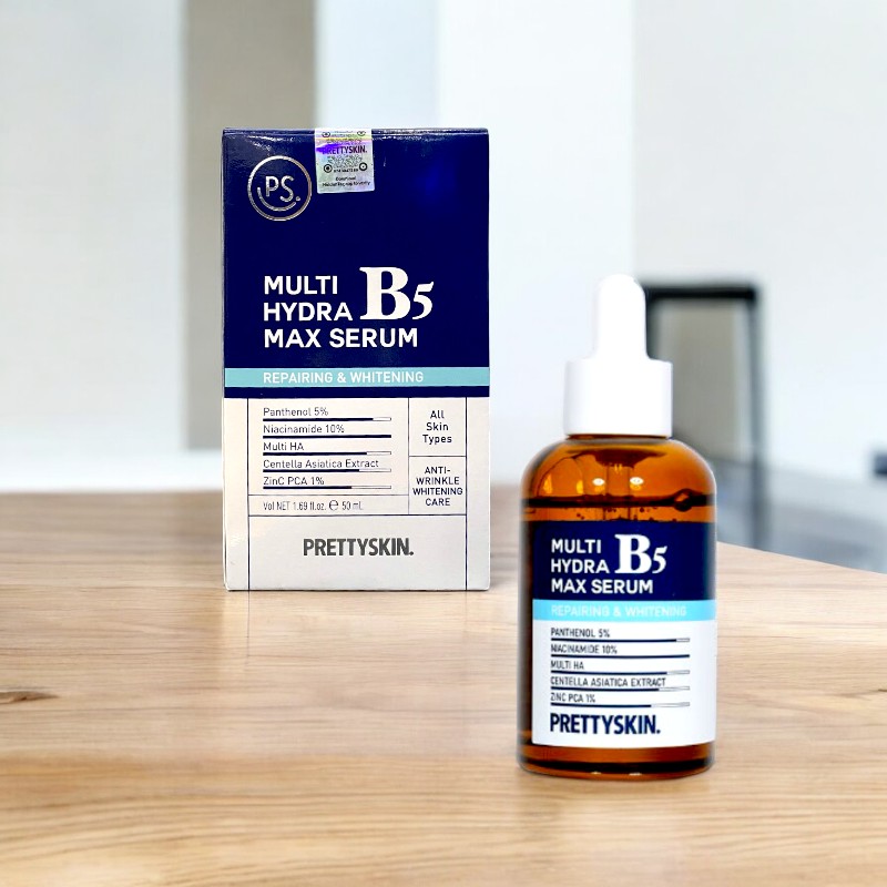 Serum B5 Pretty Skin Multi Hydra Max Serum Cho Da Dầu Mụn 50ml