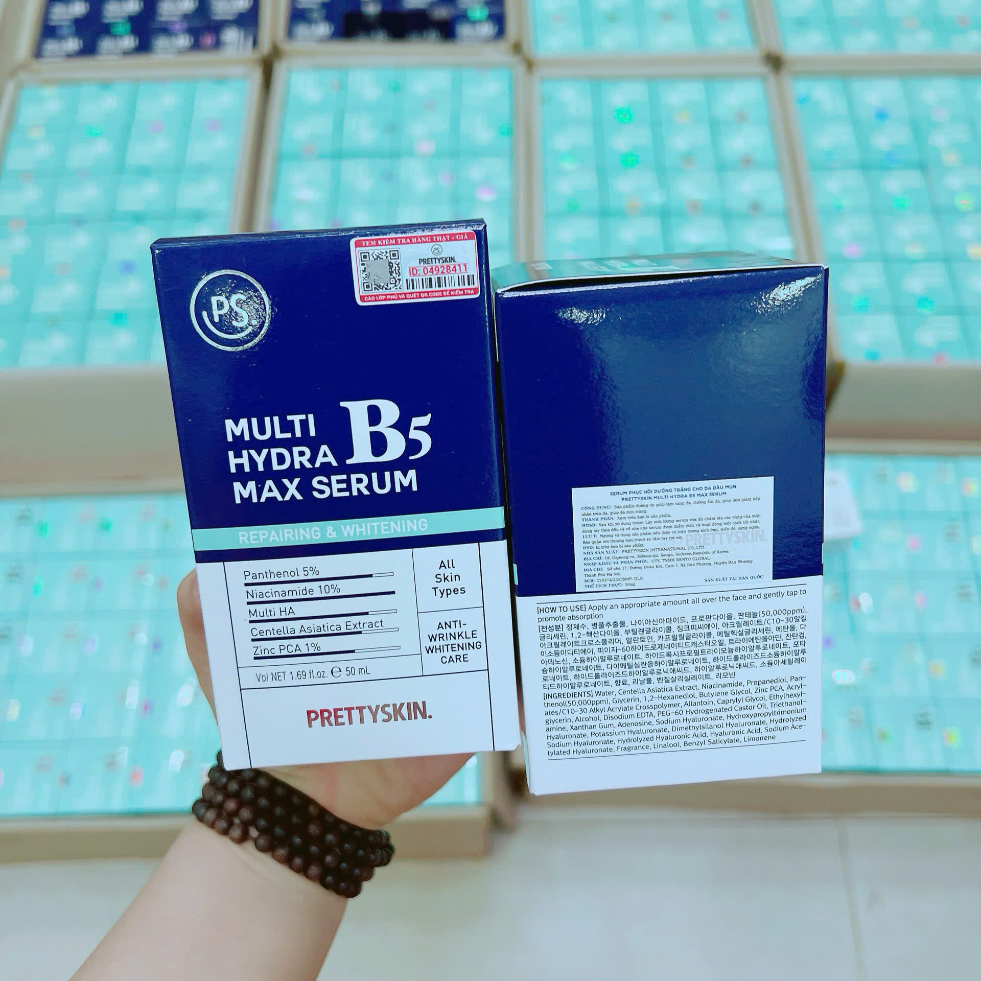 Serum B5 Pretty Skin Multi Hydra Max Serum Cho Da Dầu Mụn 50ml