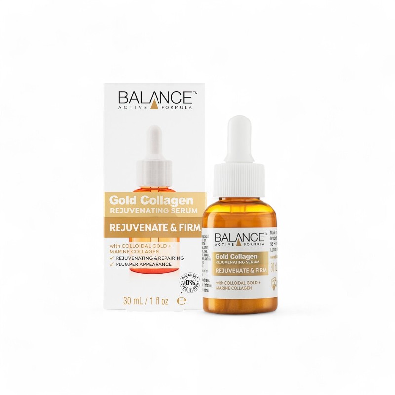 Serum Balance Active Formula Gold Collagen Rejuvenate & Firm 30ml Giúp Chống Lão Hóa Da – một lựa chọn đáng tham khảo trong balance