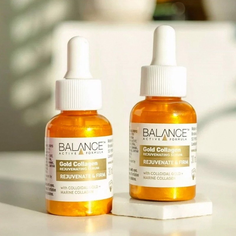 Serum Balance Active Formula Gold Collagen Rejuvenate & Firm 30ml