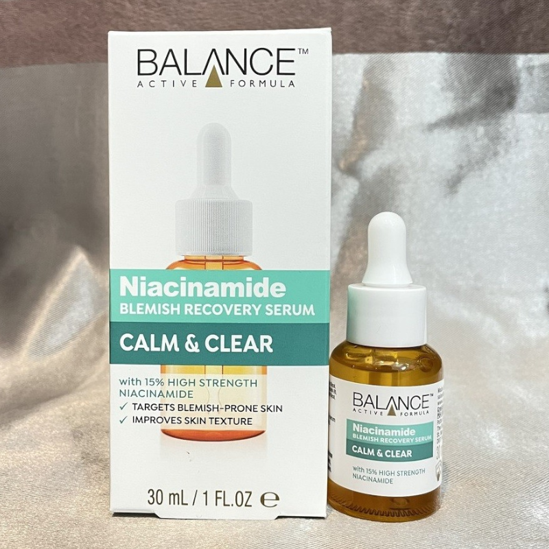 Hình ảnh hộp và chai serum dung tích 30 ml