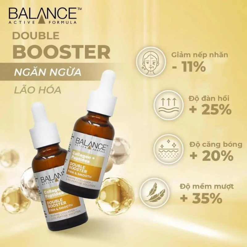 Serum Balance Collagen Peptides Double Booster 30ml