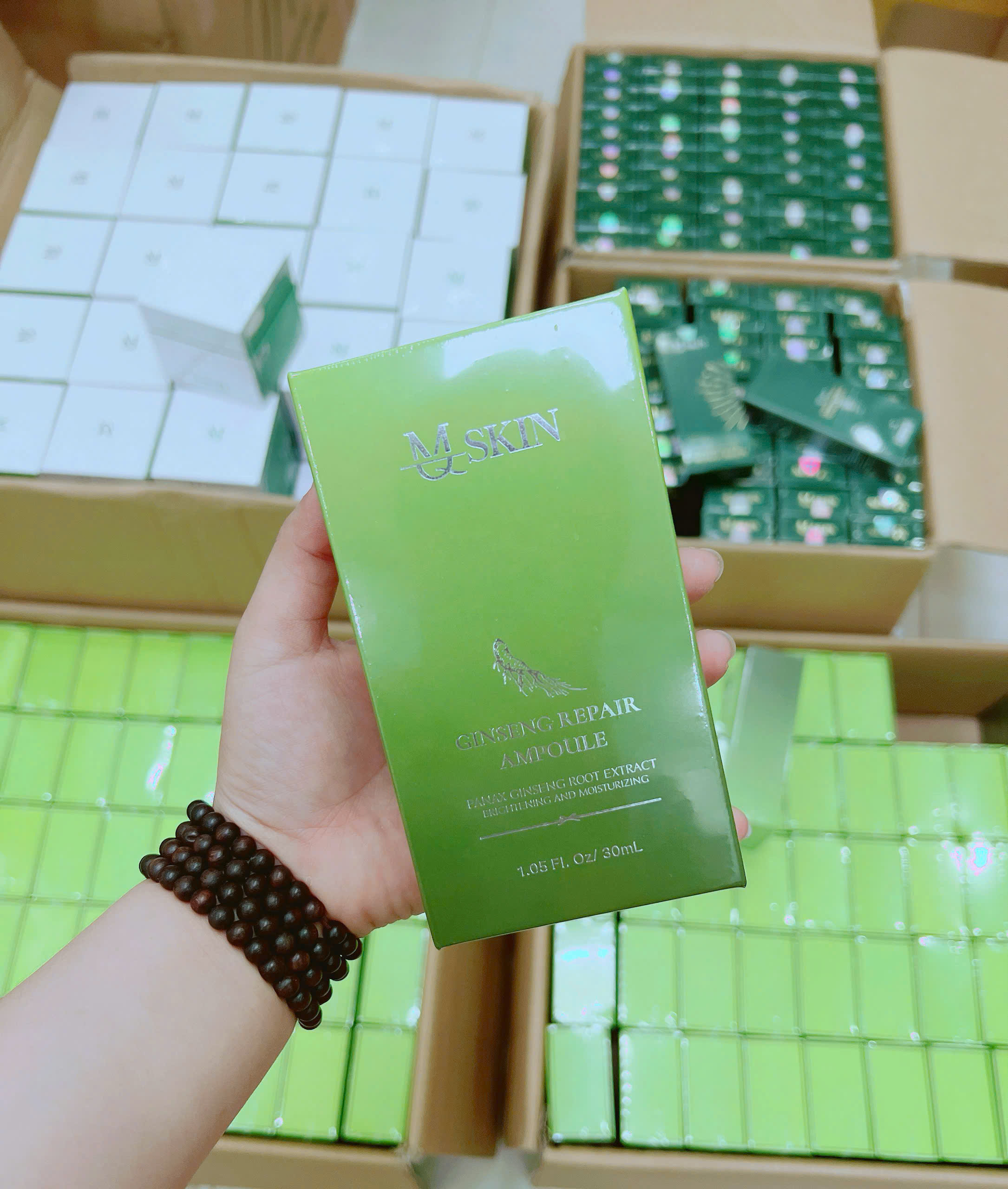 Serum căng bóng da MQ Skin nhân sâm 30ml