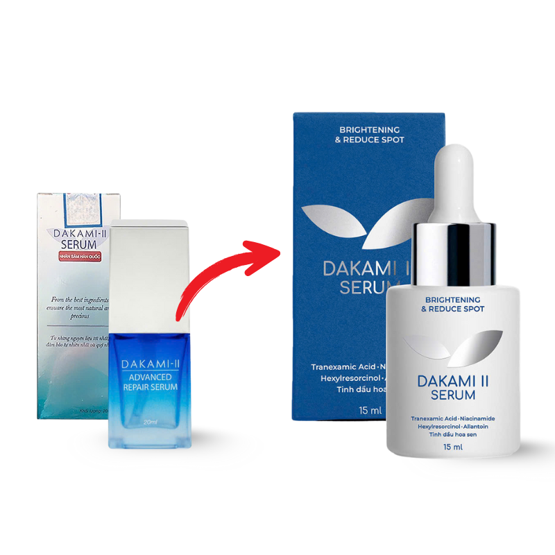 Serum Dakami II Giúp Dưỡng Trắng Da Mờ Thâm phù hợp để tham khảo khi chọn dakami