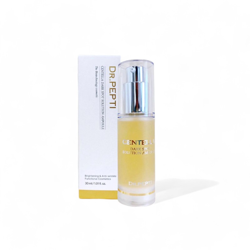 Hình ảnh Serum Dr.Pepti Hàn Quốc Chiết Xuất Rau Má Centella Dark Spot Solution Ampoule 30ml trong bộ sưu tập dr pepti