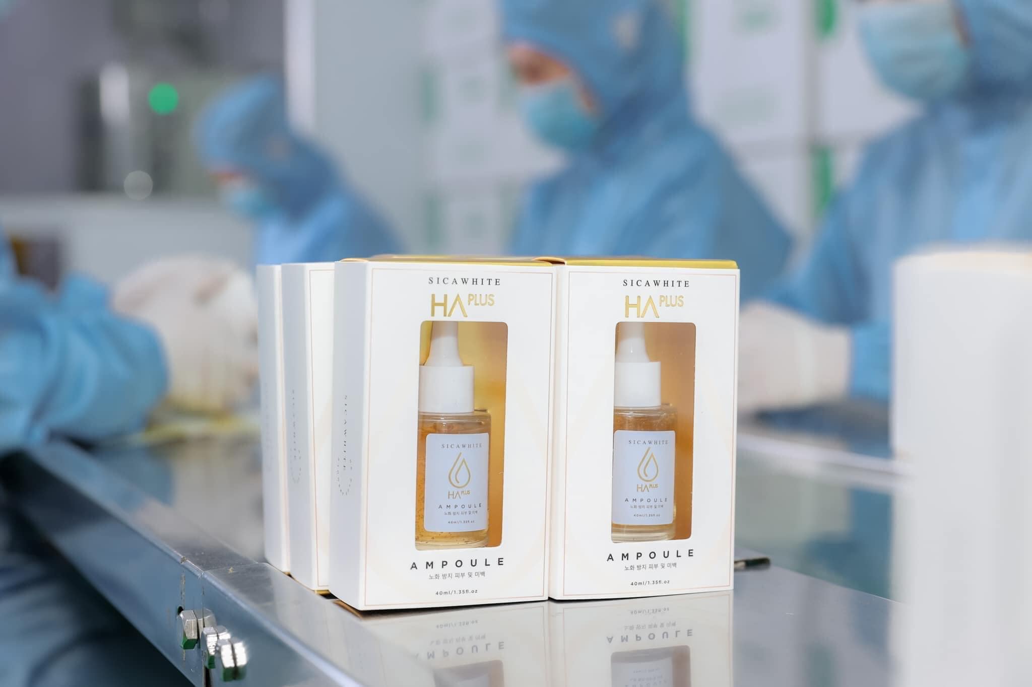 Serum Sica White Ampoule HA Plus 40ml